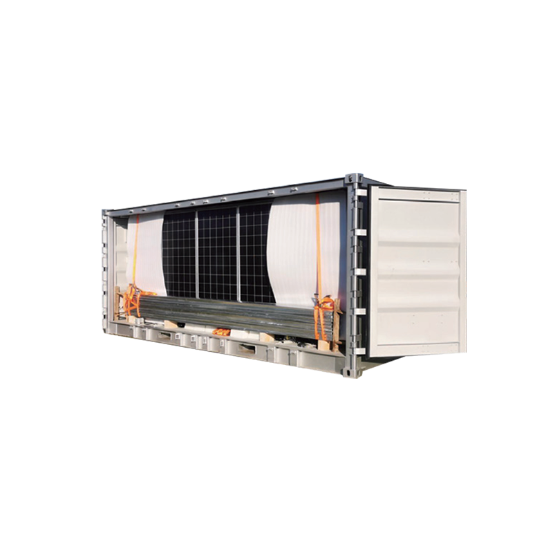 Sammenleggbar solenergibeholder